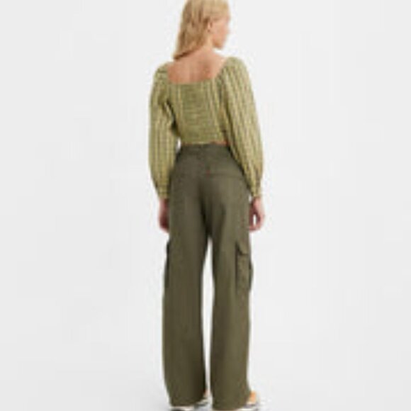 Levi’s Olive Night Baggy Cargo - Picture 3 of 3